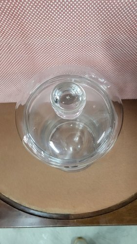 BOCAL BONBONNIERE EN VERRE ANCIEN N°3