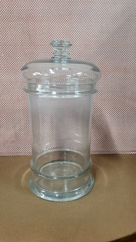 BOCAL BONBONNIERE EN VERRE ANCIEN N°3