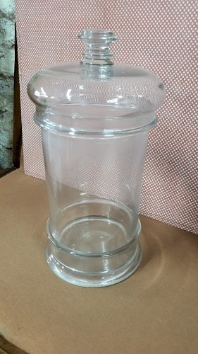 BOCAL BONBONNIERE EN VERRE ANCIEN N°3