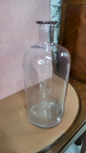 BOCAL OU BOUTEILLE EN VERRE ANCIEN N°6