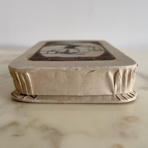 Boite 19 avril 1927 pour Flament Confiseur Orléans Solange et un bébé M3774