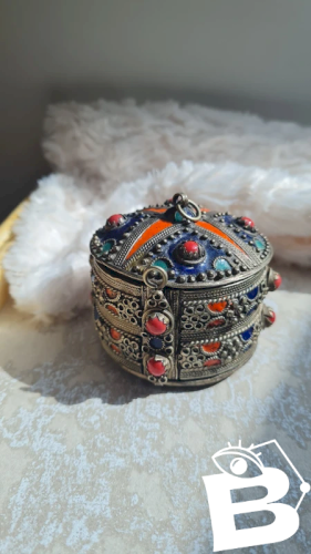 Boite à bijoux - Bracelet Berbère kabyle ancien