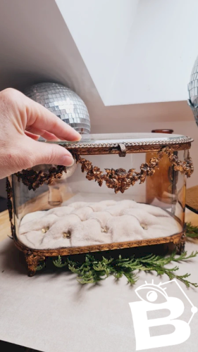 Boite a bijoux - Coffret à bijoux Napoléon III XIX ème - Coffret de mariée