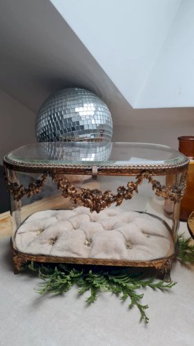 Boite a bijoux - Coffret à bijoux Napoléon III XIX ème - Coffret de mariée