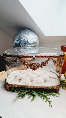 Boite a bijoux - Coffret à bijoux Napoléon III XIX ème - Coffret de mariée