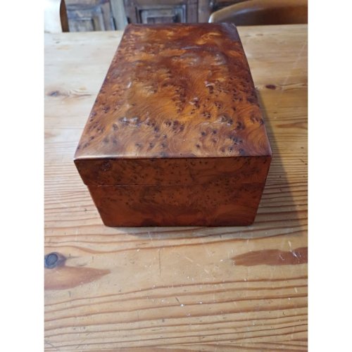 Boite à Bijoux en Loupe de Noyer