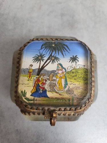 BOITE A BIJOUX EN VERRE BIZEAUTE DECORE