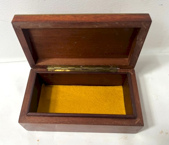 Boite a bijoux Napoléon en acajou XX siècle