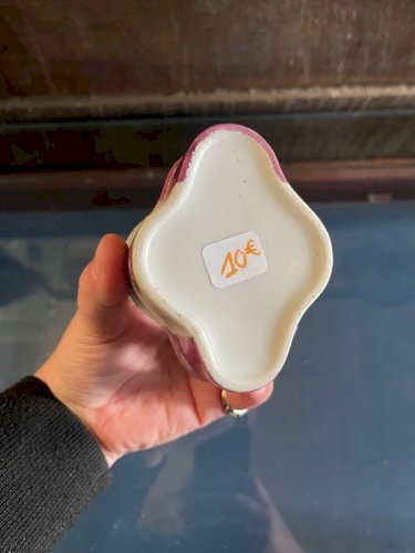 Boîte à bijoux porcelaine