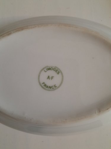 Boîte à bijoux/bonbonnière porcelaine Limoges