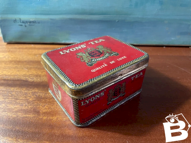 Boîte à thé vintage Anglaise