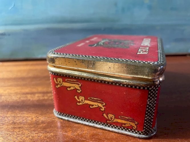 Boîte à thé vintage Anglaise