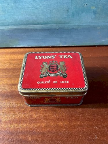Boîte à thé vintage Anglaise