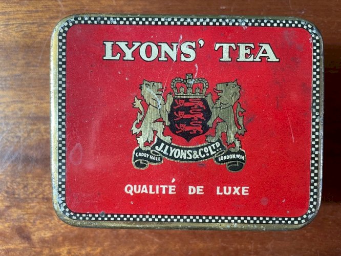 Boîte à thé vintage Anglaise