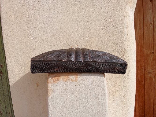 Boite Africaine ancienne de la tribu Kuba 