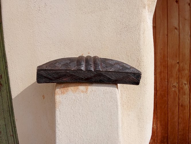 Boite Africaine ancienne de la tribu Kuba 