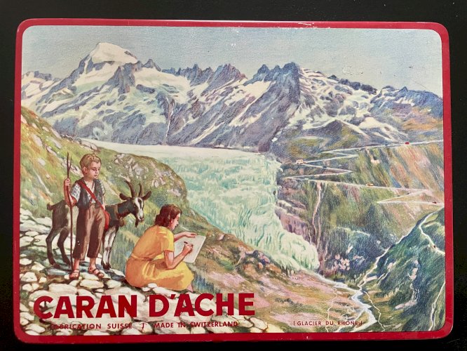 Boîte ancienne Caran d’Ache (1960)