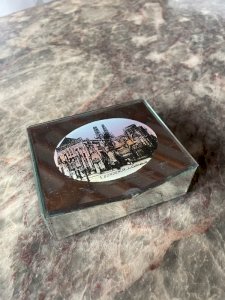 Antique mirror box "Bordeaux cathedral"