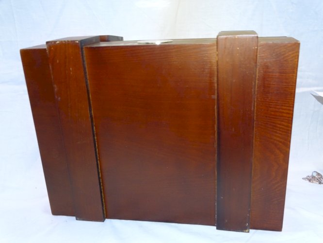 - BOITE BOIS SPIRIT OF SAINT LOUIS CARGO S.O.S.L. COLLECTION NEW-YORK PARIS    D