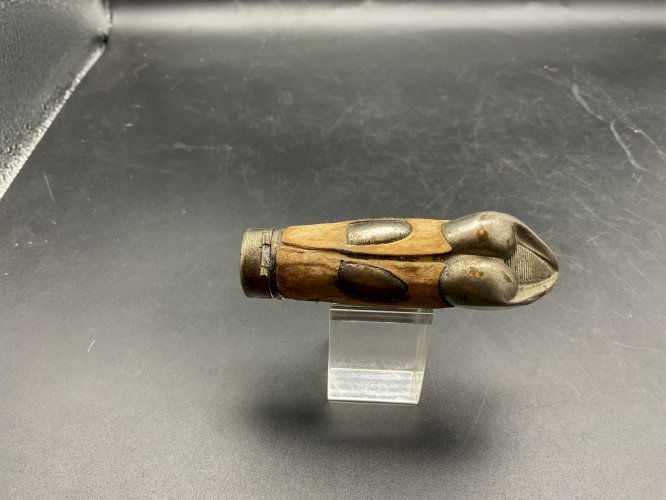 Boîte d'allumettes ancienne en forme de pied de mouton PYROGENE fin XIXéme