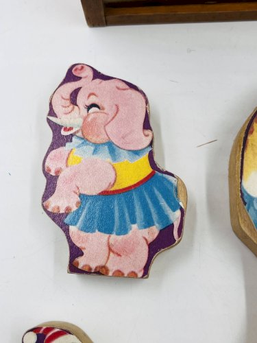 Boite de jeu en bois pour enfants