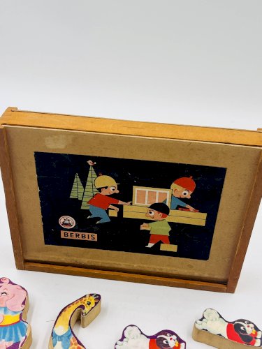 Boite de jeu en bois pour enfants
