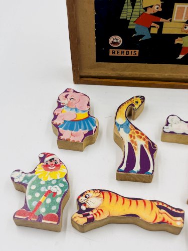 Boite de jeu en bois pour enfants