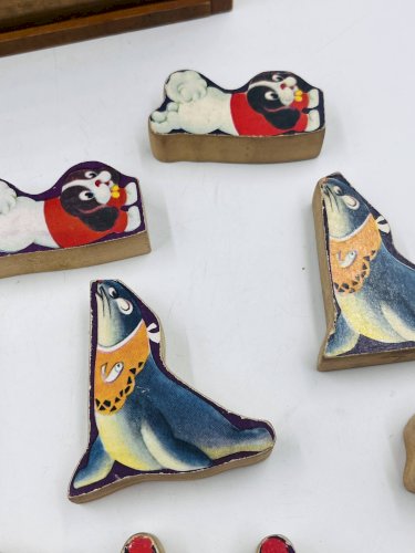 Boite de jeu en bois pour enfants