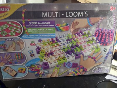 boite de jeu neuve - JOUSTRA muti looms 3000 elastiques