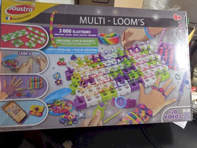 boite de jeu neuve - JOUSTRA muti looms 3000 elastiques