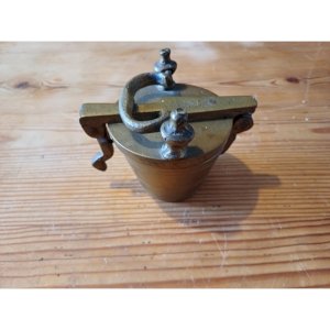 19th Century Bronze Weight Box