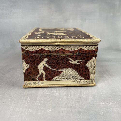 Boite écrin coffret ancien GUERLAIN vide carton de parfum