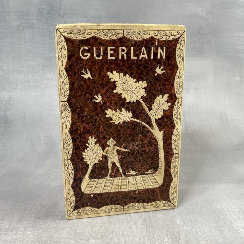 Boite écrin coffret ancien GUERLAIN vide carton de parfum