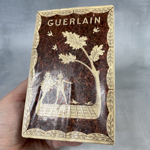 Boite écrin coffret ancien GUERLAIN vide carton de parfum