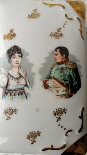 Boite en porcelaine Napoléon