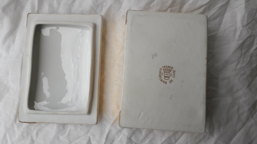 Boite en porcelaine Napoléon