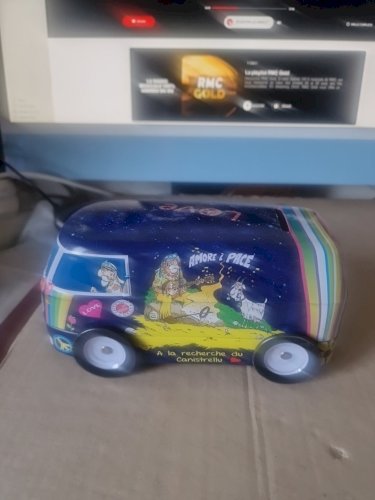 Boite en tôle Combi WV Canistrellu Bramatu (vide)