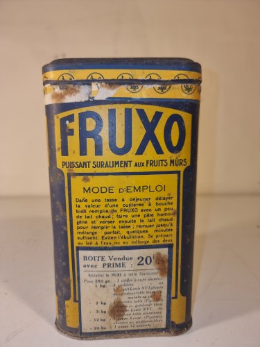 Boite Fruxo ancienne