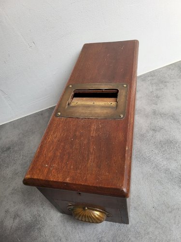 BOITE GLEDHILL PATENT CASH TILLS TRINITY WORKS HALIFAX BRITISH PRODUCT