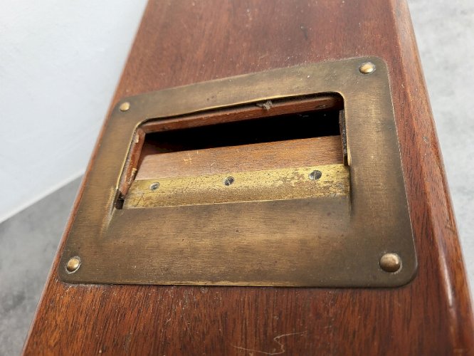 BOITE GLEDHILL PATENT CASH TILLS TRINITY WORKS HALIFAX BRITISH PRODUCT