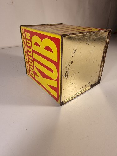 Boite métallique Bouillon KUB ancienne