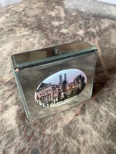 Boîte miroirs cathédrale de Bordeaux ancienne
