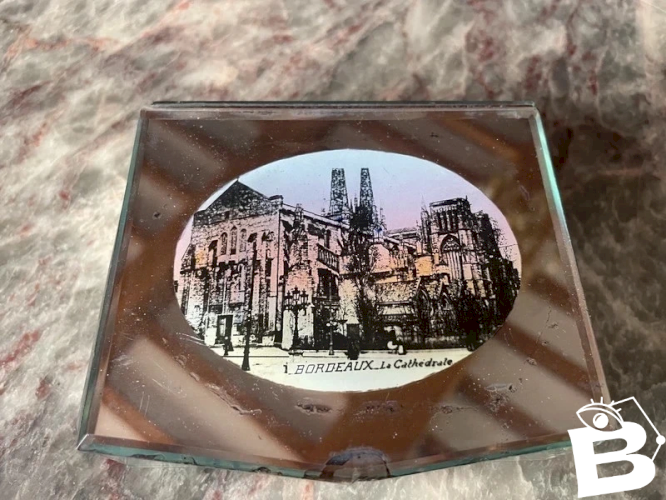 Boîte miroirs cathédrale de Bordeaux ancienne