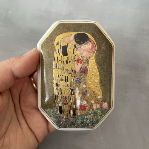 Boite porcelaine Goebel Le baiser / Des kuss de Gustav Klilmt - Artis Orbis