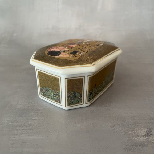 Boite porcelaine Goebel Le baiser / Des kuss de Gustav Klilmt - Artis Orbis
