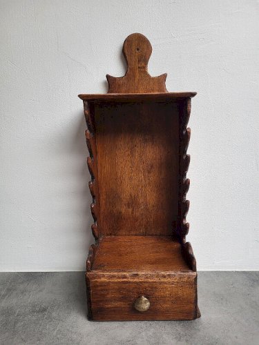 BOITE PORTE COUTEAUX EN NOYER DU XIX ème SIECLE