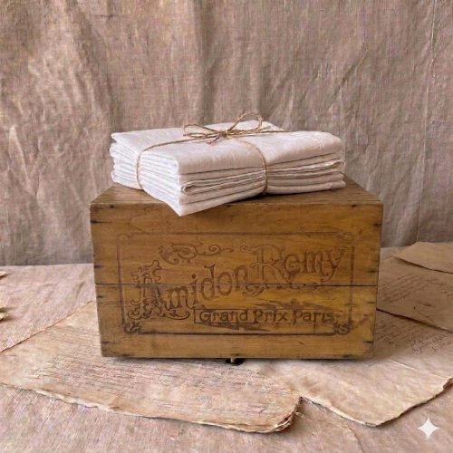 Boîte publicitaire ancienne 