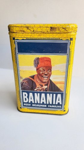 BOITE PUBLICITAIRE BANANIA ANCIENNE N° 1