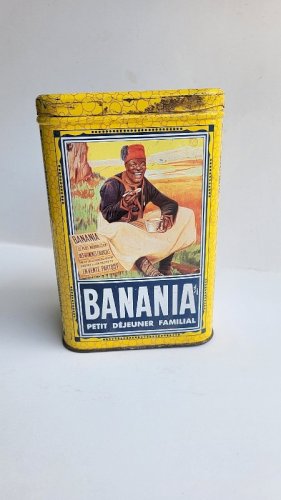BOITE PUBLICITAIRE BANANIA ANCIENNE N° 1