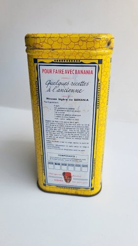 BOITE PUBLICITAIRE BANANIA ANCIENNE N° 1